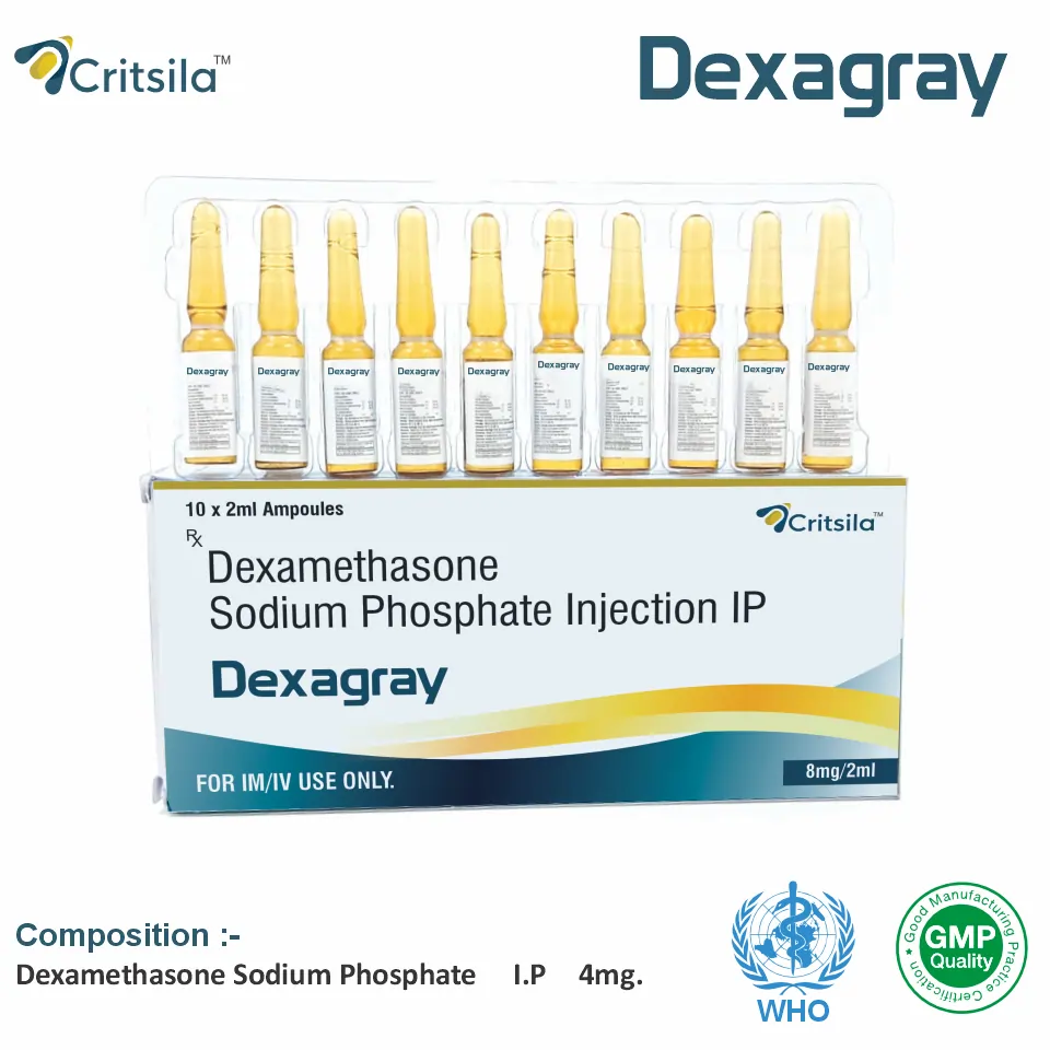 Dexamethasone (4mg) Injection in PCD Pharma Franchise at Best Price